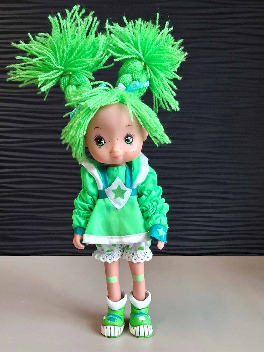 1983 Vintage Hallmark Rainbow Brite Patty O Green 8" Doll
